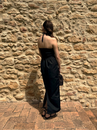 The Sylvie cotton dress - Black