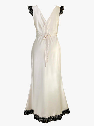 The Romy silk midi dress - Truffle