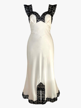 The Romy silk midi dress - Truffle