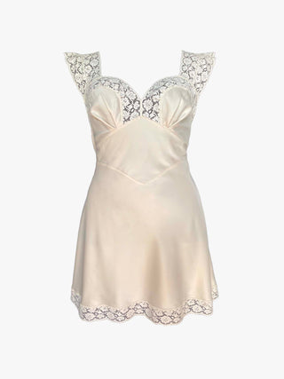 The Gigi mini dress - Ecru (Sample)