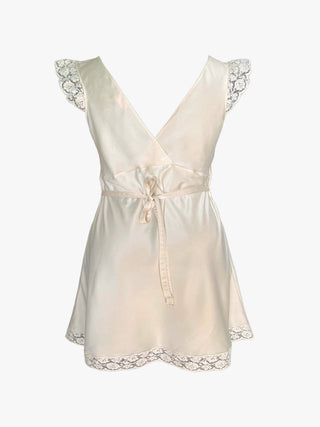 The Gigi mini dress - Ecru (Sample)